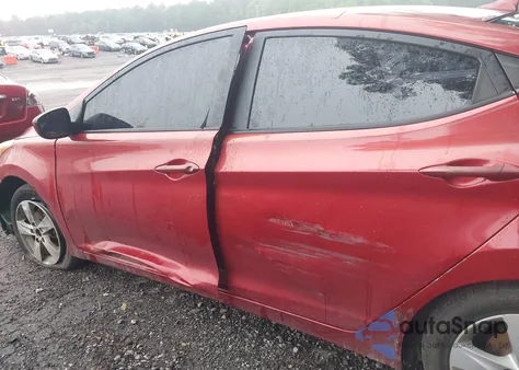 2012 Hyundai Elantra Gls (Ulsan Plant) из США, поврежденный, VIN KMHDH4AE3CU346726